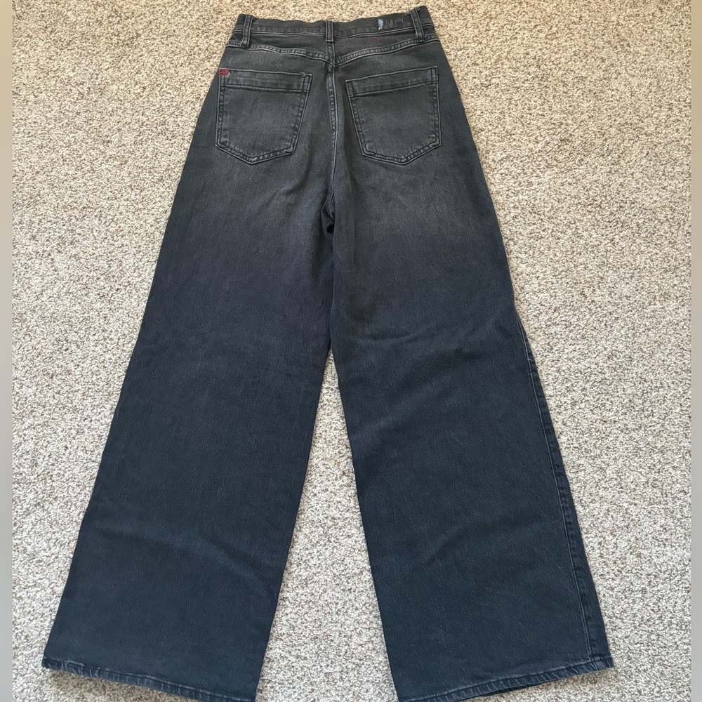 BDG the A-Wide jeans in washed black
